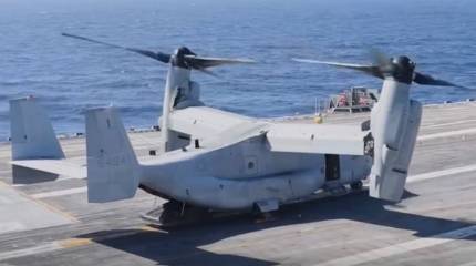 Конвертопланы MV-22 Osprey КМП США оснастят разведывательными дронами