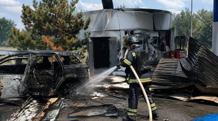 Принуждение Украины к миру: в Никополе не осталось ни одной работающей АЗС