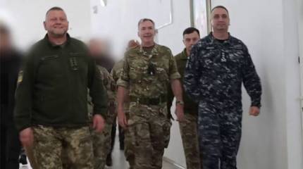 За несколько часов до попытки беспилотной атаки на Курскую АЭС в Киев прибыли генералы Британии и США