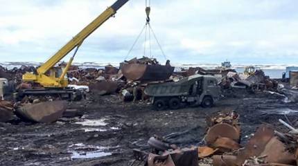 Для очистки острова Врангеля сформирован сводный экологический отряд