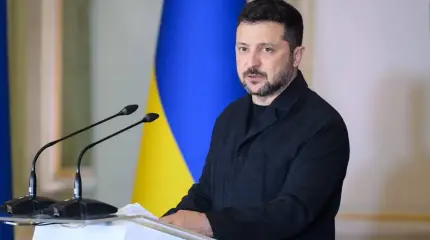 Zełenski obwinił zachodnich partnerów za konsekwencje ataku na Kijów.