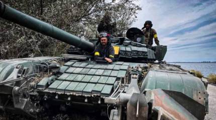 Украинский танк утонул в реке во время попытки ВСУ наступать со стороны Старомайорского