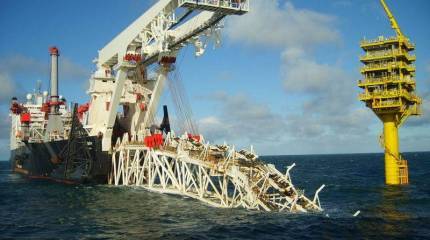 Европа рассмотрит вопрос остановки строительства "Северного потока-2"