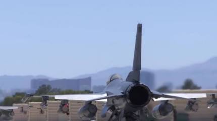 F-16 ВВС США сбросил ракету "воздух-земля" на частную территорию в Японии