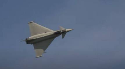 Британские истребители Eurofighter Typhoon сбросили авиабомбы Paveway IV на цели в Ираке