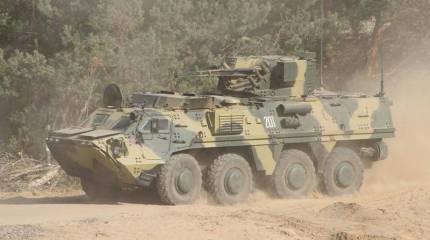 На Донбасс приехал "Буцефал". ООС получила новый украинский БТР-4Е