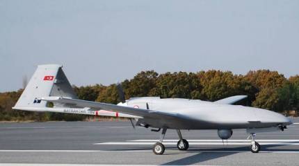 Telegram-канал Baza: В Белгородской области сбили беспилотник самолетного типа, возможно - «Байрактар»