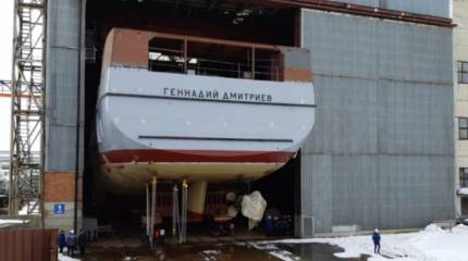 Минобороны анонсировало спуск на воду морского транспорта вооружения проекта 20360М