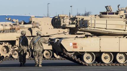 США развернут танковый батальон около границы Белоруссии