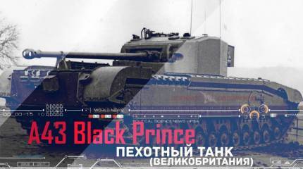 Пехотный танк A43 Black Prince (Великобритания)
