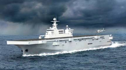 В Китае рассказали, как планируют использовать УДК проекта Type 076