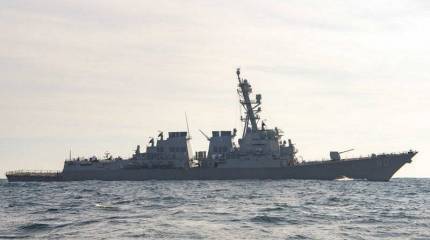 Эсминец УРО ВМС США и корабль разведки ВМС Британии вошли в Чёрное море