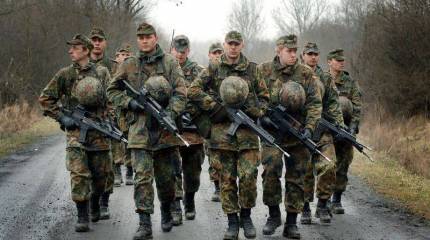 Немецкая армия осталась без новой обуви