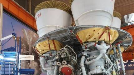 Роскосмос показал новейший ракетный двигатель РД-171МВ