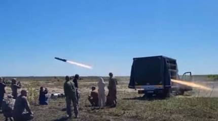 На Украине показали применение британских ракет Brimstone с наземной установки - гражданского автомобиля