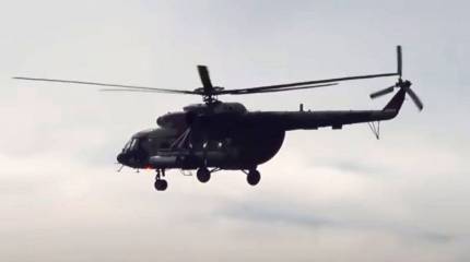 Тактические учения в Сербии: показано, как вертолёты поражают цели ракетами 9М14М «Малютка»