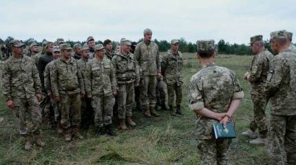 Украинским резервистам разрешили хранить личное вещевое имущество дома