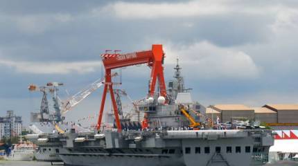 Индийские ВМС пополнились первым самостоятельно построенным авианосцем INS Vikrant