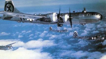 Действия американских стратегических бомбардировщиков против Японии