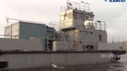 Катера катамаранного типа поступят на вооружение Каспийской флотилии