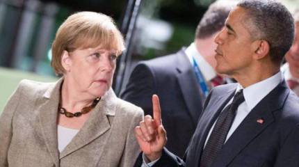 Меркель заявила, что Россия попирает международное право