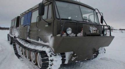 Арктическая бригада СФ РФ получила новый снегоболотоход ТТМ-4902ПС-10