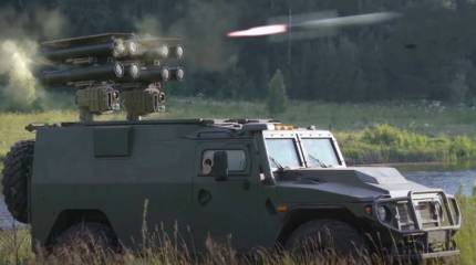 В медиа показаны кадры обстрела макета танка Merkava Mk4 из ПТРК «Корнет-Д»