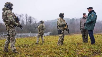 В Латвии считают, что нелегалы из Беларуси могут попытаться прорваться в Польшу через латвийскую территорию