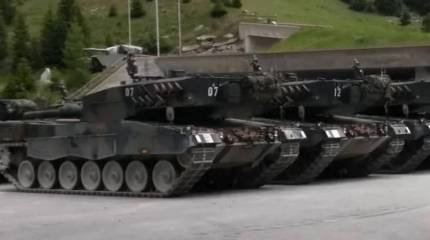 Швейцария одобрила вывод из эксплуатации 25 боевых танков Leopard 2 для продажи Германии