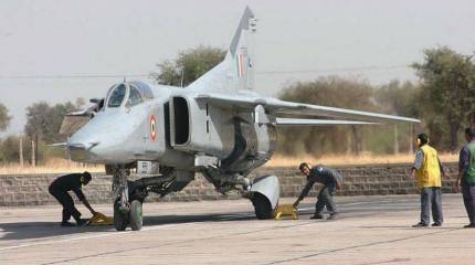 Теперь МиГ-27. В индийских ВВС очередное крушение самолёта