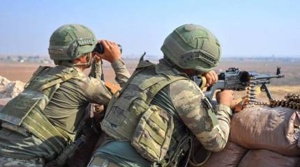 Турция показала кадры нанесения массированного удара по САА в Идлибе