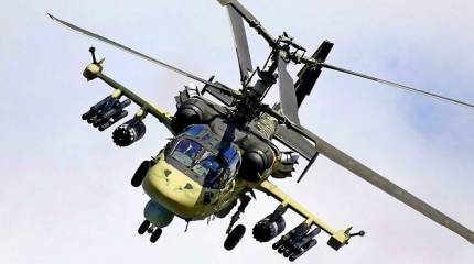 Разведывательно-ударный вертолёт Ка-52 «Аллигатор». Инфографика