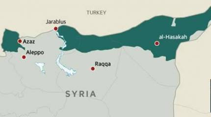 Курдские отряды самообороны ведут тяжёлые бои с боевиками "Джебхат ан-Нусра" на северо-западе Сирии