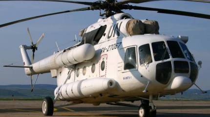 В России разработана новая композитная броня для вертолётов типа Ми-8АМТ и Ми-8МТВ-1, участвующих в миссиях ООН