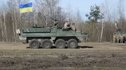 США поставили ВСУ бронетранспортёры Stryker с дистанционно управляемым боевым модулем Protector RWS