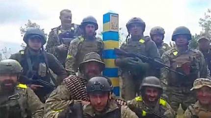 Уволенный глава СБУ по Харьковской области заявил, что «операция» с украинским пограничным столбом была постановкой