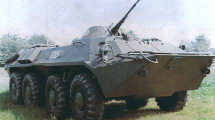 Плавающий колёсный бронетранспортёр БТР-70