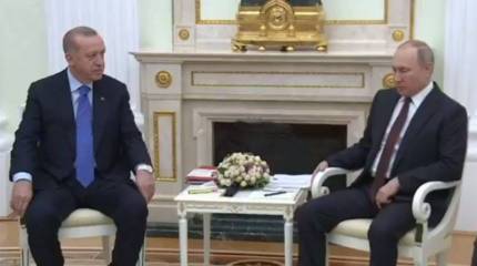 Путин - Эрдогану: Сирийская армия в последние дни понесла серьёзные потери
