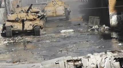 Обсуждается видео уцелевшего после попадания ПТУР танка Т-72 в Сирии