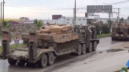 На фронт идут резервы: Турция разворачивает «Леопарды» в Сирии