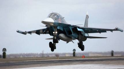 В ЗВО начались учения экипажей Су-34