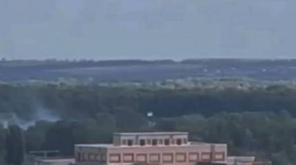 В Сети появились снимки якобы поднятого над Балаклеей украинского флага