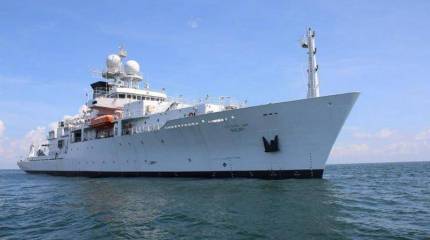 В Балтийское море вошло разведывательное судно ВМС США