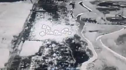 ВС РФ показали кадры уничтожения форсировавших Днепр украинских военных термобарическими боеприпасами ТОС-1А «Солнцепёк»