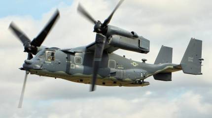 Конвертоплан СV-22В Osprey авиации сил специальных операций ВВС США