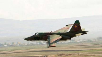 Минобороны Армении заявило об обнаружении места крушения Су-25