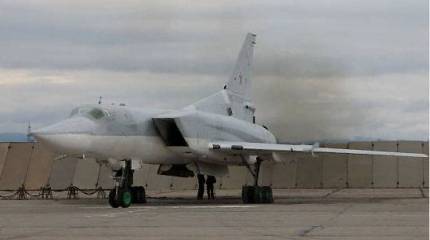 Опубликованы кадры катастрофы Ту-22М3 в Оленегорске