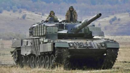 «Для российских танков это было бы фатально»: по словам ВСУ, Leopard 2 выдержал налёт дронов и подрыв боекомплекта