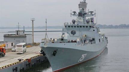 Начаты государственные испытания сторожевого корабля "Адмирал Эссен"