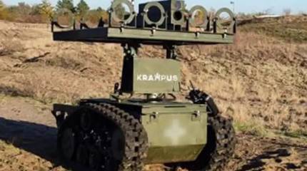 Робот с огнемётами: украинский РТК Krampus